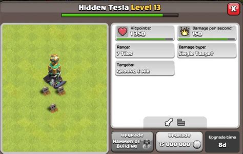 Clash of Clans: Ultimate Hidden Tesla Guide (All Town Hall Levels).